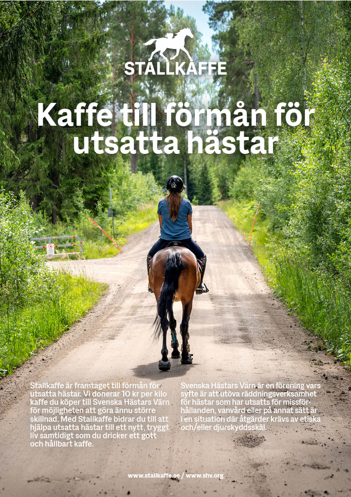 Vi är oerhört stolta över Stallkaffe och deras arbete för att hjälpa oss hjälpa utsatta hästar. Läs mer om deras historia på deras hemsida.